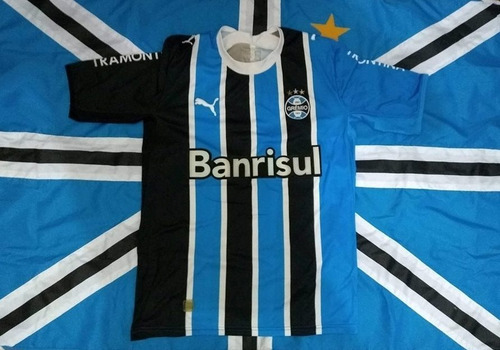 Camisa Grêmio Puma Tricolor 2006 E Libertadores 2007 Gg # 8 | MercadoLivre