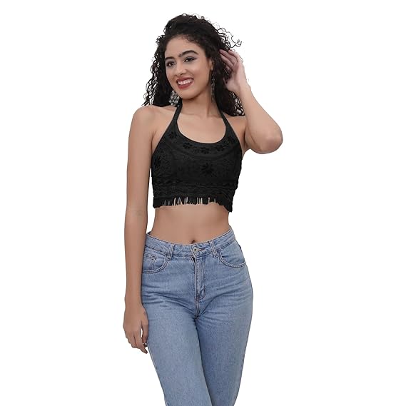 Buy SUVASANA Women's Crop Tops for Women Stylish at Amazon.in