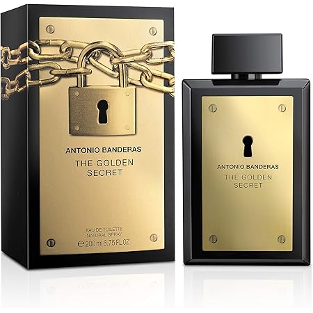 Amazon.com: Antonio Banderas Perfumes - The Golden Secret - Eau de Toilette  en espray para hombres, fragancia diaria y masculina con licor de menta y  manzana, 6.75 onzas líquidas : Belleza y Cuidado Personal