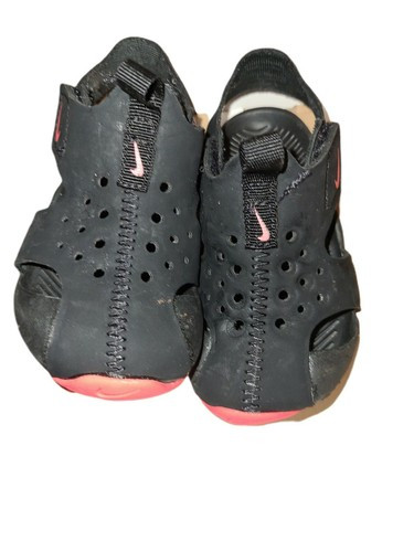 Nike Sunray Protect 2 toddler Girl's 6C black/Pink shoes sandals 943827 003  888408940773 | eBay